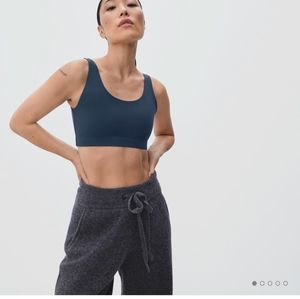 Everlane Wild Plum Perform Bra